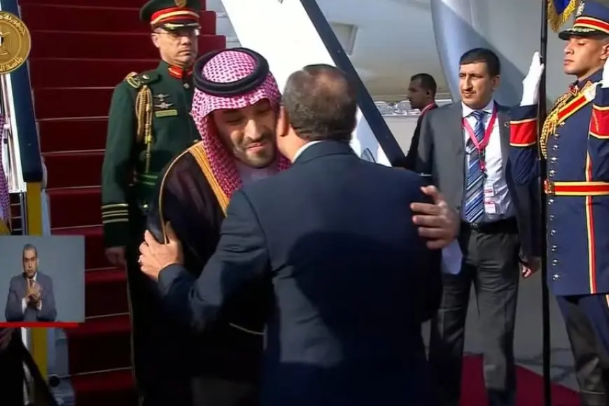 بث مباشر.. الرئيس السيسي يستقبل ولي العهد السعودي بمطار القاهرة