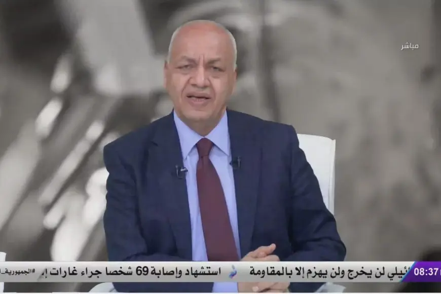 مصطفى بكري: نتنياهو سيصبح رهن الاعتقال في 123 دولة بسبب مجازر غزة