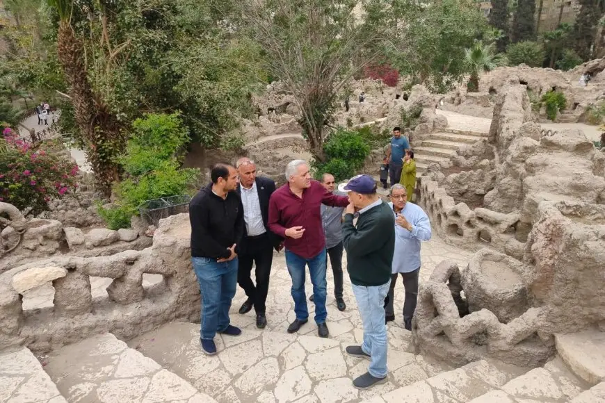 رئيس الخدمات البيطرية يتابع استعدادات الحدائق خلال عيد الفطر