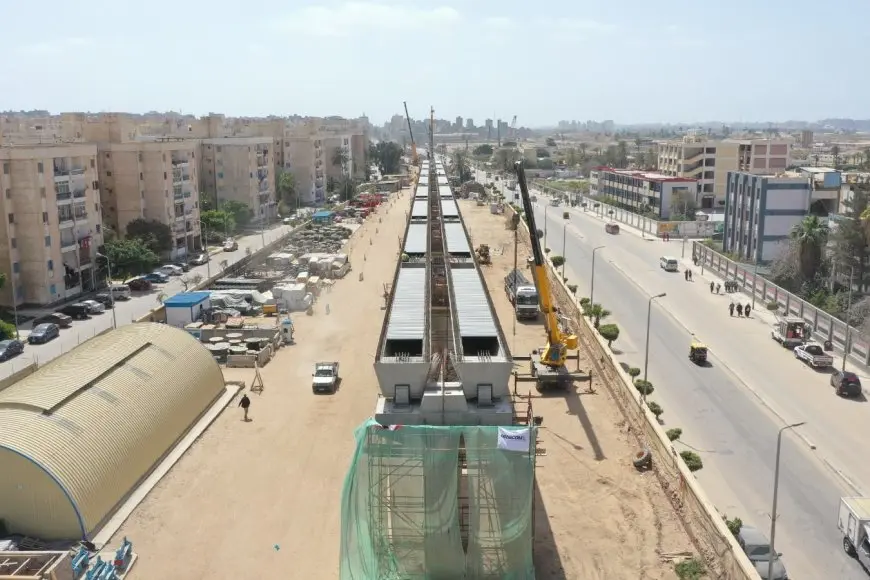 النقل: بدء تنفيذ المرحلة الأولى من مشروع مترو الإسكندرية