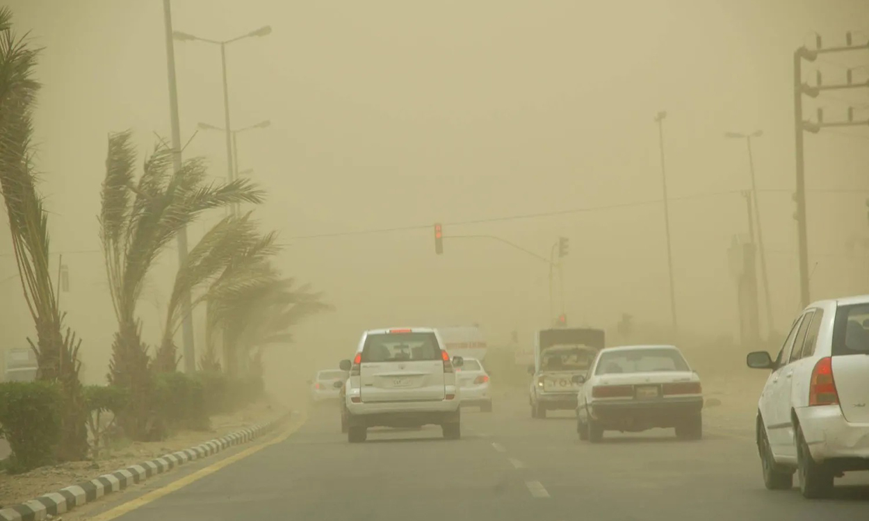 رياح مثيرة للغبار… تحذير من الأرصاد لحالة الطقس في بعض مناطق المملكة العربية السعودية
