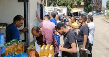 وزارة التموين تفتتح سوق اليوم الواحد بحدائق الأهرام