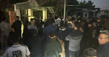 حزن وبكاء.. وداع مهيب للسباح يوسف محمد خلال تشييع جثمانه في بورسعيد.. فيديو وصور