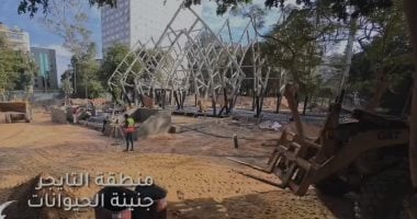 شاهد.. مشروع إحياء وتطوير حديقتي الحيوان والأورمان