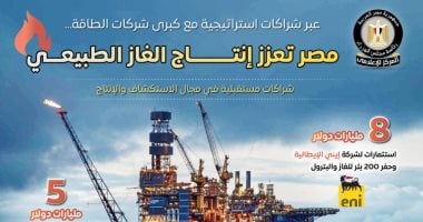 مجلس الوزراء: مصر تعزز إنتاج الغاز عبر شراكات استراتيجية مع كبرى شركات الطاقة
