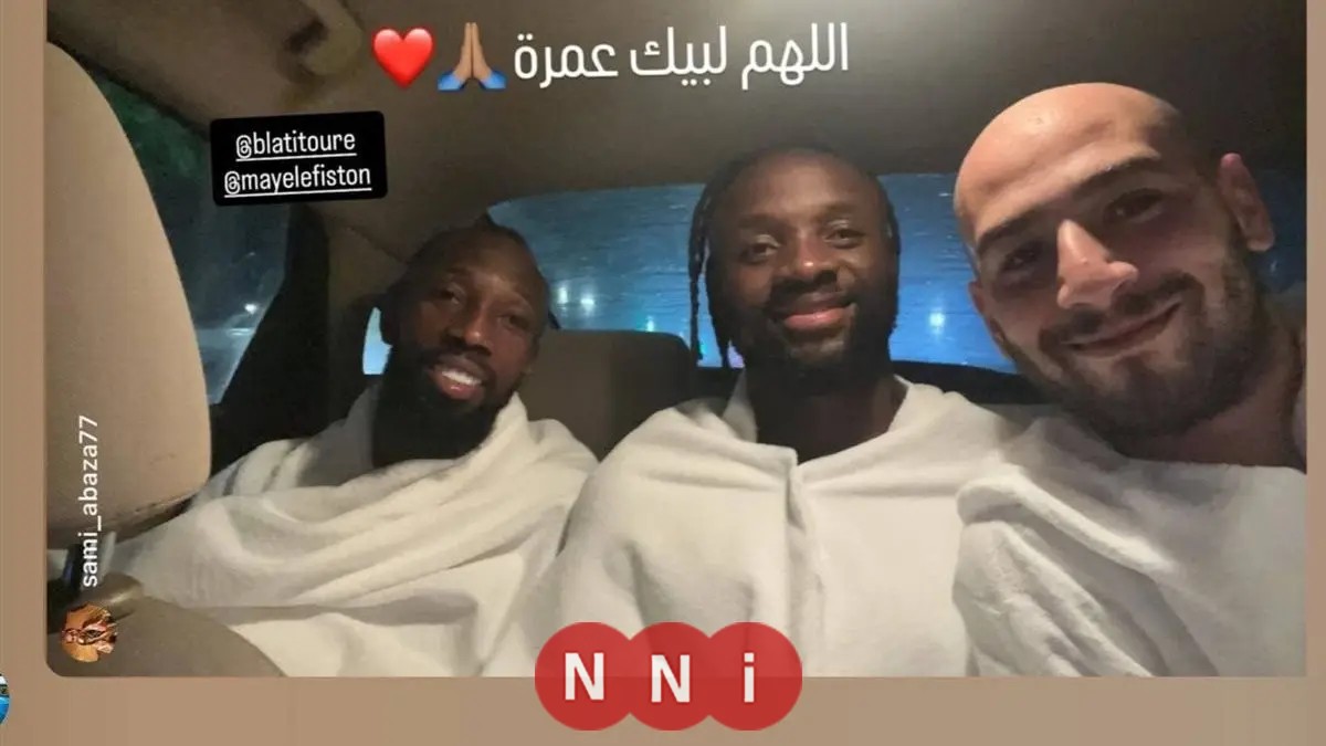 بعثة بيراميدز تؤدي مناسك العمرة بعد الفوز بكأس القارات الثلاث صور حصرية