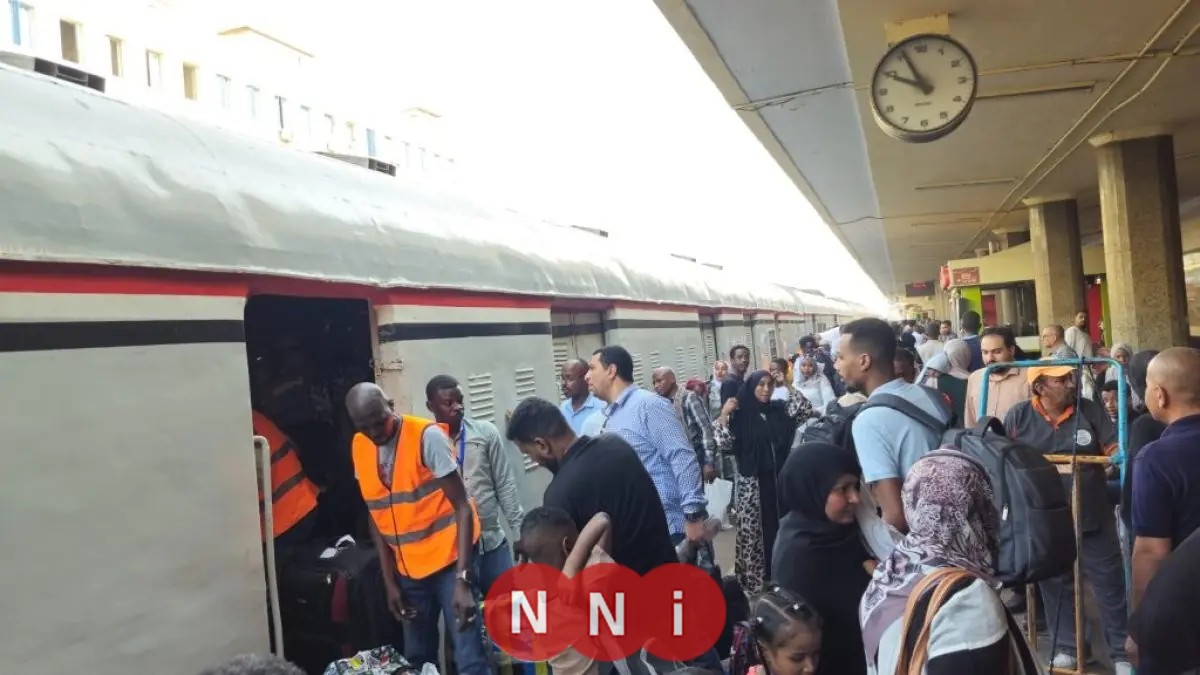 الرحلة 22 لقطارات العودة الطوعية تربط السودانيين بديارهم عبر سكك حديد مصر