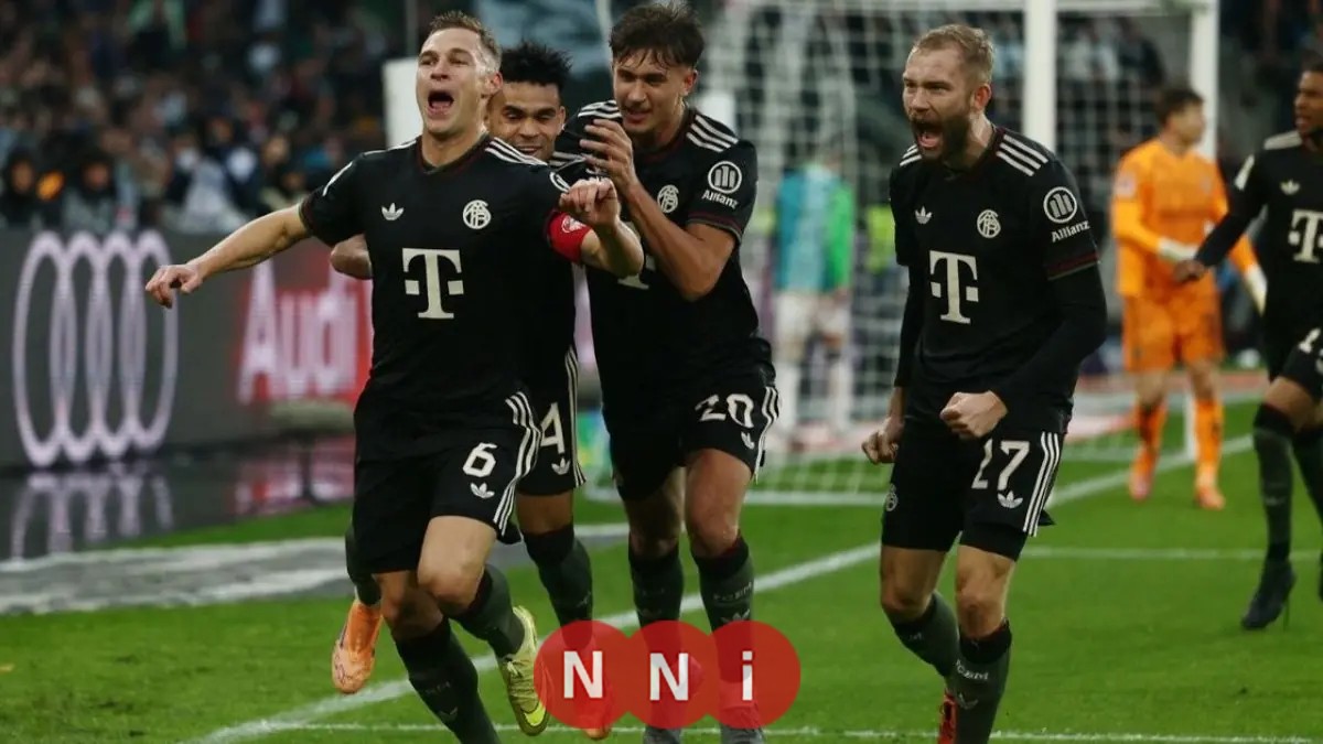 بايرن ميونيخ يحقق فوزاً ساحقاً على مونشنغلادباخ ويواصل سلسلة انتصاراته