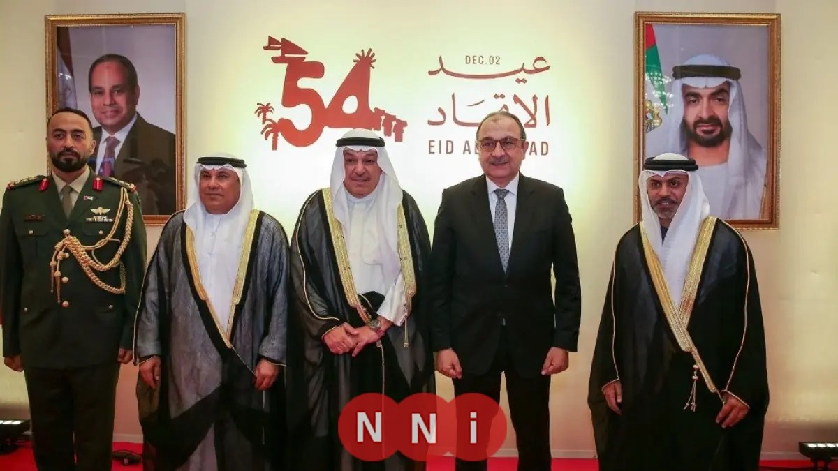 وزير قطاع الأعمال يحضر احتفالية عيد الاتحاد الـ 54 في سفارة الإمارات بالقاهرة