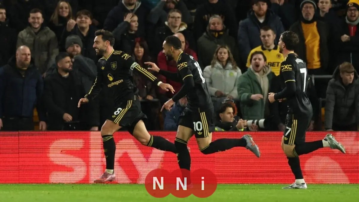 مانشستر يونايتد يتألق بسحق ولفرهامبتون ويصعد إلى المركز السادس في الدوري الإنجليزي