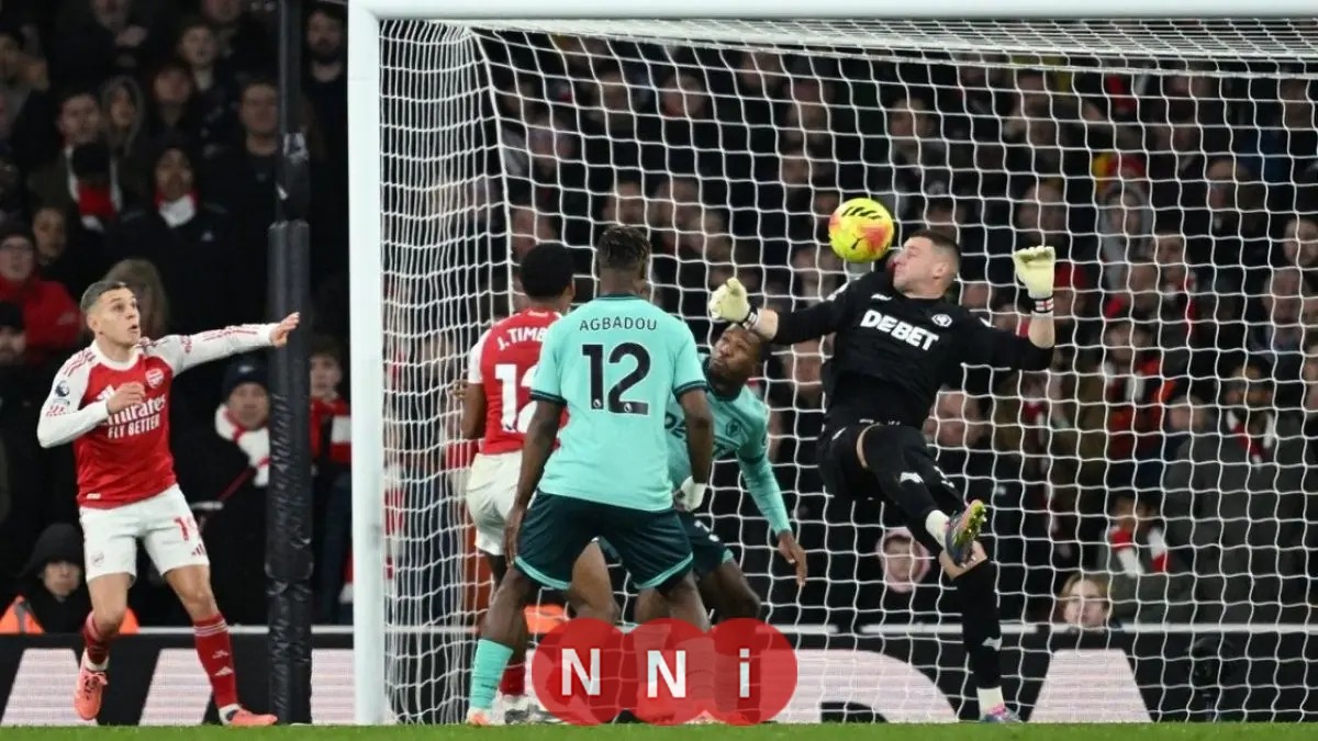 أرسنال يحقق الفوز بفضل النيران الصديقة أمام ولفرهامبتون شرط الحظ