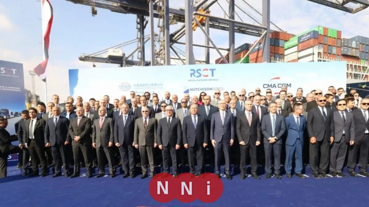 كامل الوزير يطلق التشغيل التجريبي لمحطة البحر الأحمر 1 في ميناء السخنة