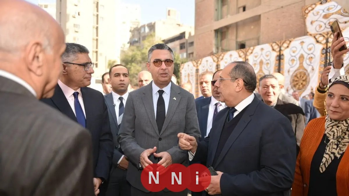 افتتاح سوق اليوم الواحد بشارع فيصل بحضور وزير التموين ومحافظ الجيزة