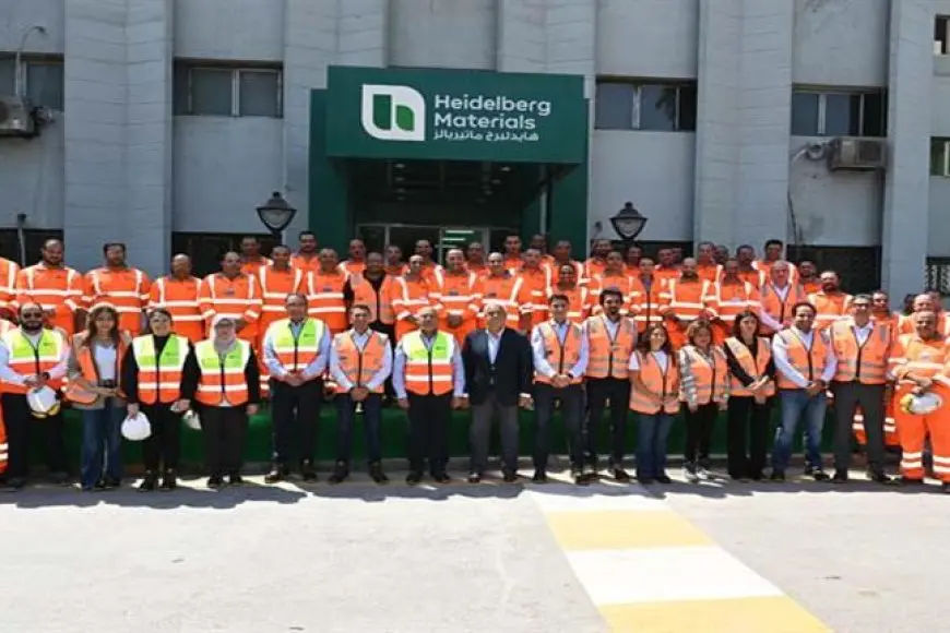 كامل الوزير يفتتح محطة لإعادة الطاقة المهدرة لمصنع “هايدلبرج” للأسمنت
