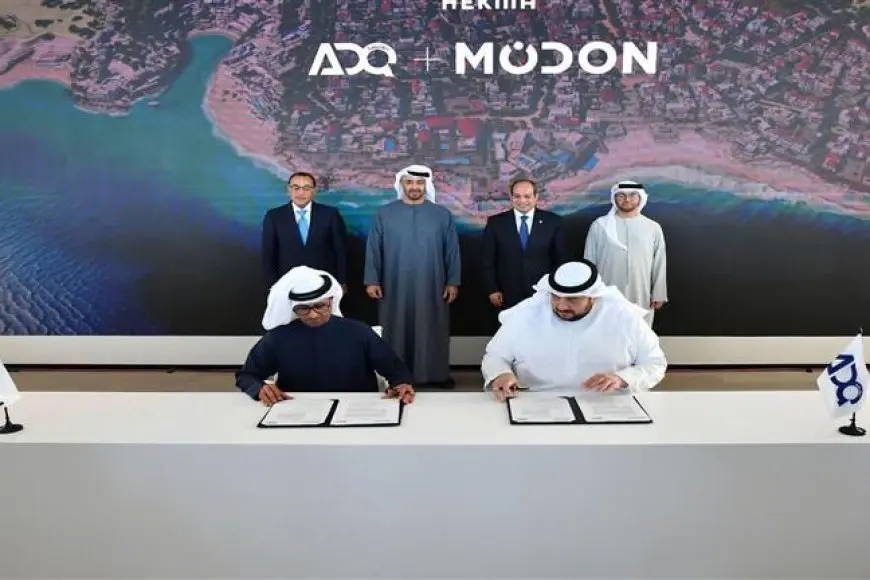 بحضور السيسي وبن زايد.. “نيو” العالمية و”سايفن” تطلقان شراكة في السيارات الكهربائية