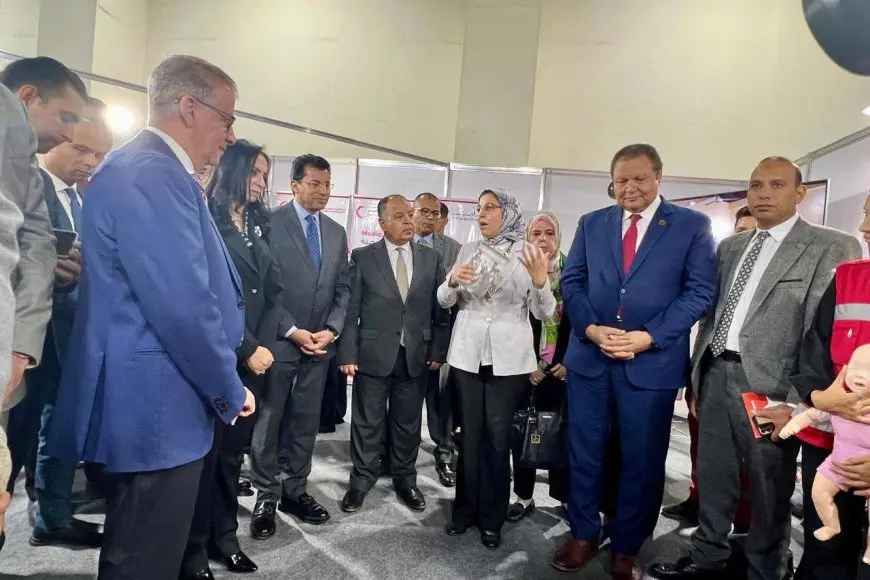 معيط: نسعى لتبادل الخبرات مع الدول الأخرى للاستفادة من تجارب التغطية الصحية الناجحة