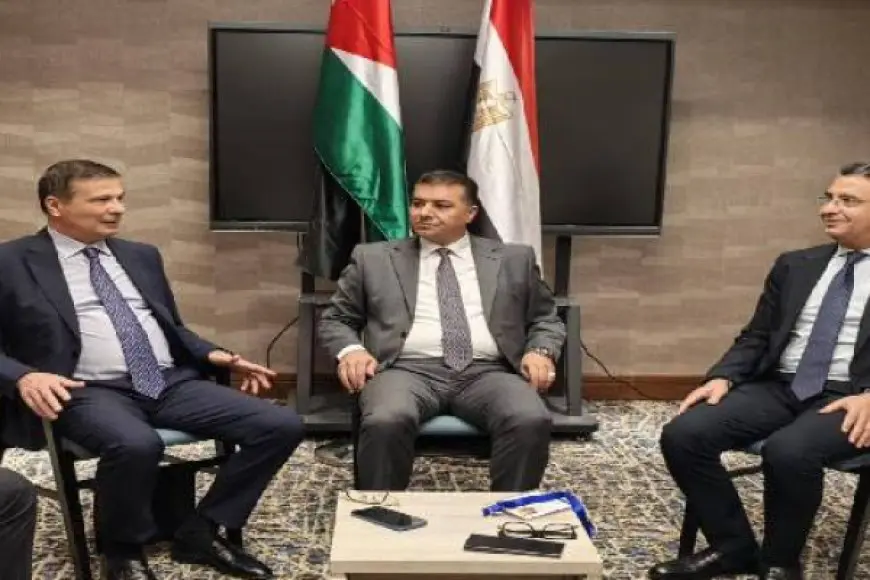 اجتماع ثلاثي يضم وزير التموين ووزير الزراعة بجانب الزراعة الأردني لمناقشة سبل تعزيز التعاون المشترك