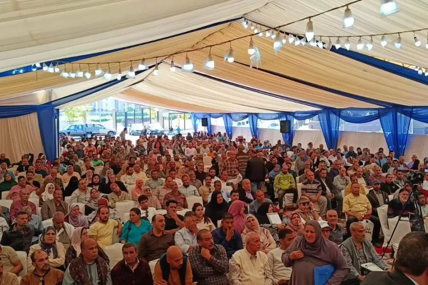 إجراء القرعة الثامنة على الأراضي التي تم توفيق أوضاعها بمنطقة”القادسية” بالعبور الجديدة