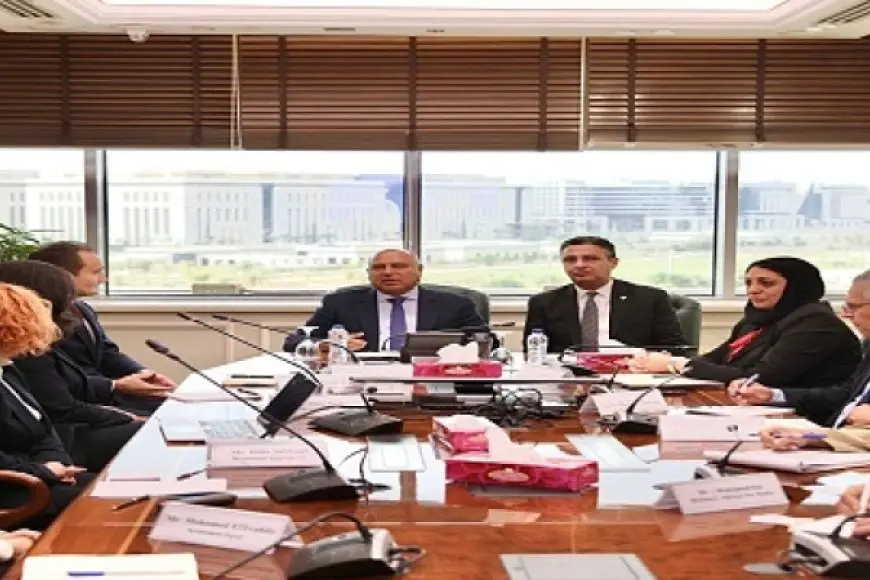 كامل الوزير يبحث مع ممثلي شركة كرونوسبان المتخصصة في الصناعات الخشبية خطط الشركة المستقبلية في السوق