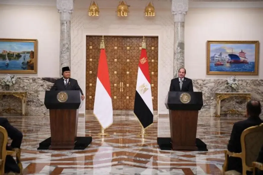 الرئيس السيسي: منطقة لوجستية باقتصادية قناة السويس بالشراكة بين بين مصر وإندونيسيا