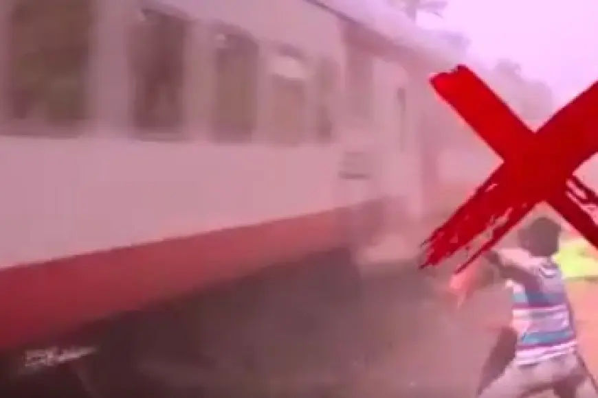 النقل تناشد المواطنين المشاركة فى التوعية من مخاطر ظاهرة رشق الأطفال للقطارات بالحجارة