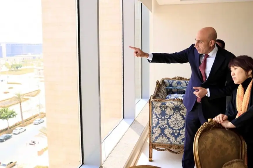 وزيرة التعليم اليابانية تعبر عن رد فعلها بعد زيارتها للعاصمة الإدارية الجديدة