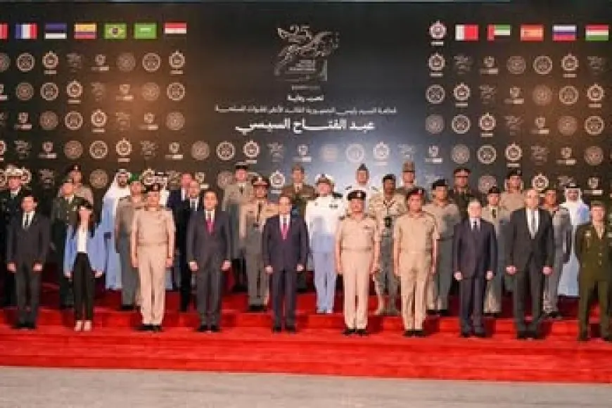 الرئيس السيسي يشارك في الافتتاح الرسمي لبطولة العالم العسكرية للفروسية