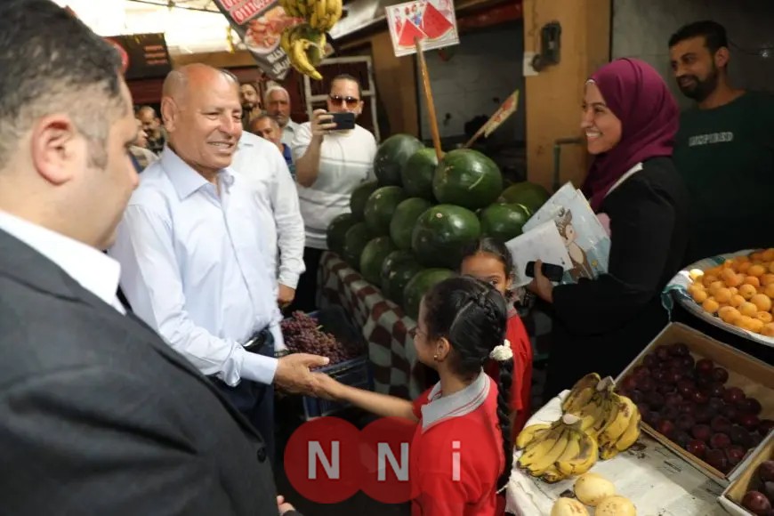 محافظ القاهرة يزور أعمال تطوير سوقي الخلفاوي وبولاق أبو العلا