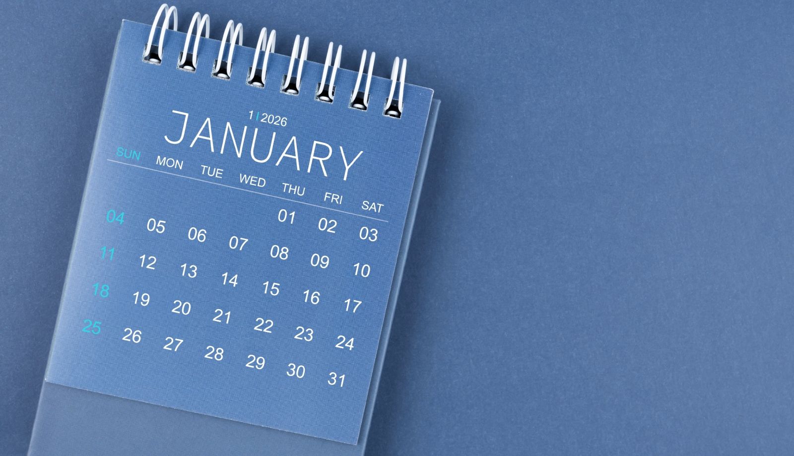 عبارات شهر جديد يناير 2026