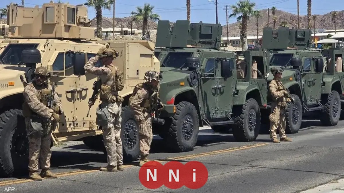 دهس شاحنة لمتظاهرين إيرانيين في لوس أنجلوس يسبب إصابات متعددة