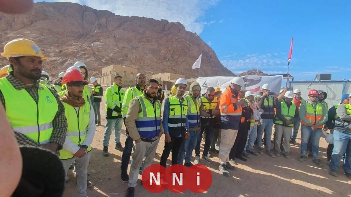 إطلاق مبادرة سلامتك تهمنا لتعزيز الأمان بموقع مشروع التجلي الأعظم في سانت كاترين