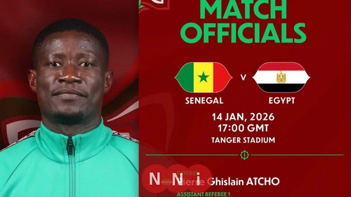 تعرف على بيير أتشو الحكم المثير للجدل في مباراة مصر والسنغال الذي أغضب الأهلي