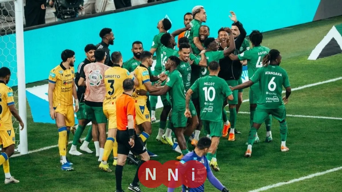 تفاصيل وأهداف فوز الأهلي على التعاون 2-1 في دوري روشن السعودي