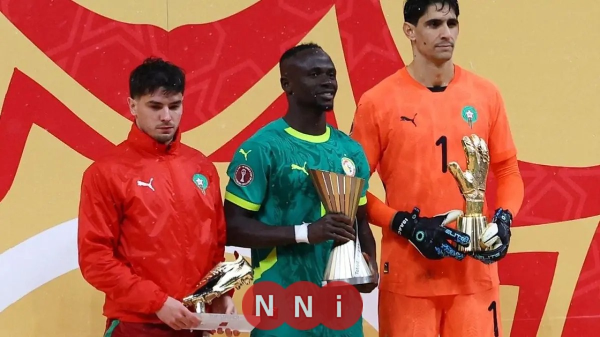 قفاز ذهبي لياسين بونو وساديو ماني يتألق كأفضل لاعب في كأس إفريقيا ضمن ثنائي دوري روشن