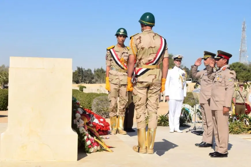 القوات المسلحة تشارك دول الكومنولث في إحياء الذكرى 82 لمعركة العلمين