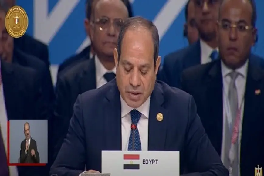 الرئيس السيسي: النظام الدولي يعجز عن التعامل بإنصاف مع الصراعات حول العالم