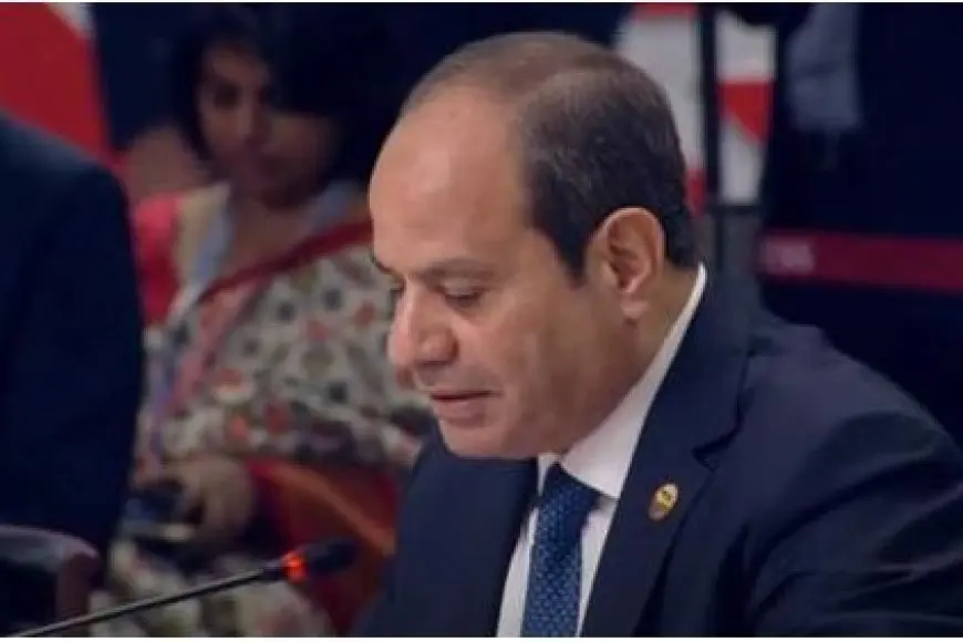 الرئيس السيسي: الدول النامية تعاني من تصاعد إشكالية الديون