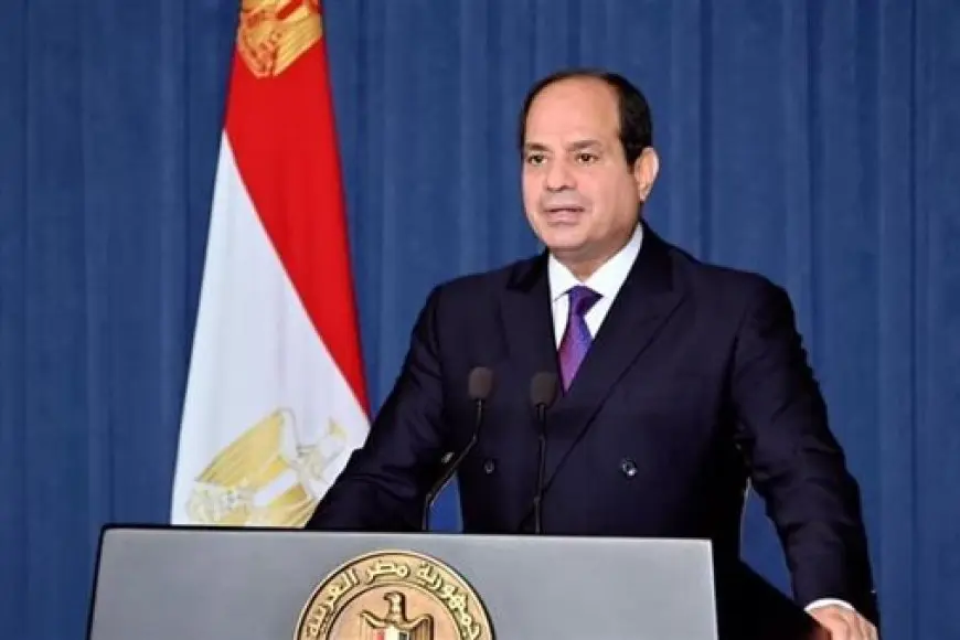 السيسي ورئيس مجلس القيادة الرئاسي اليمني يبحثان التطورات بمنطقتي خليج عدن والبحر الأحمر